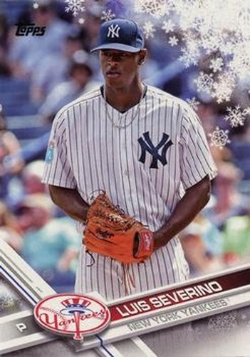 #HMW171 Luis Severino - New York Yankees - 2017 Topps Holiday Baseball