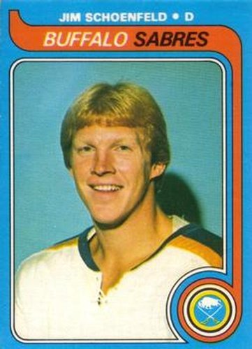 #171 Jim Schoenfeld - Buffalo Sabres - 1979-80 O-Pee-Chee Hockey