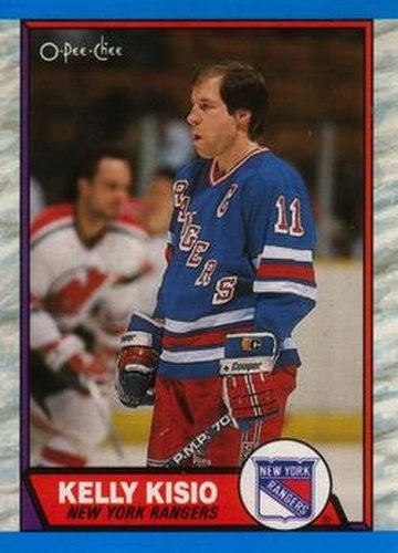 #171 Kelly Kisio - New York Rangers - 1989-90 O-Pee-Chee Hockey
