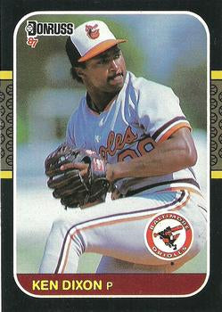 #171 Ken Dixon - Baltimore Orioles - 1987 Donruss Baseball