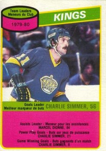 #171 Charlie Simmer - Los Angeles Kings - 1980-81 O-Pee-Chee Hockey
