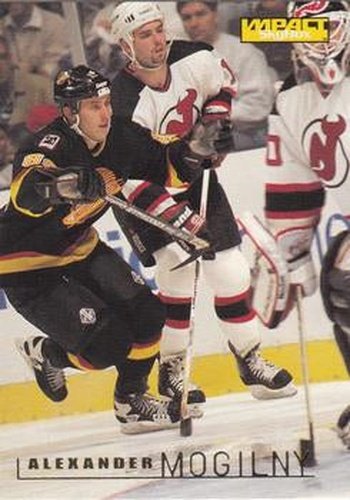 #171 Alexander Mogilny - Vancouver Canucks - 1995-96 SkyBox Impact Hockey
