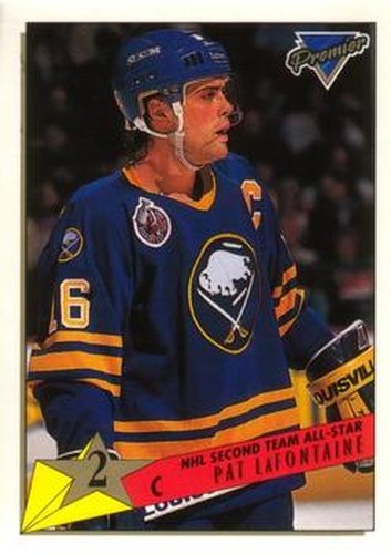 #171 Pat LaFontaine - Buffalo Sabres - 1993-94 O-Pee-Chee Premier Hockey
