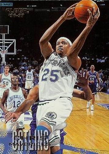 #171 Chris Gatling - Dallas Mavericks - 1996-97 Fleer Basketball
