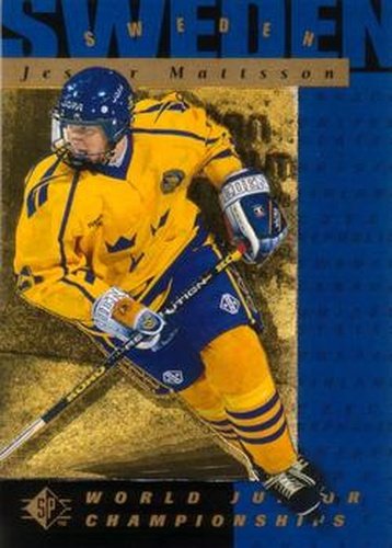 #171 Jesper Mattsson - Sweden - 1994-95 SP Hockey