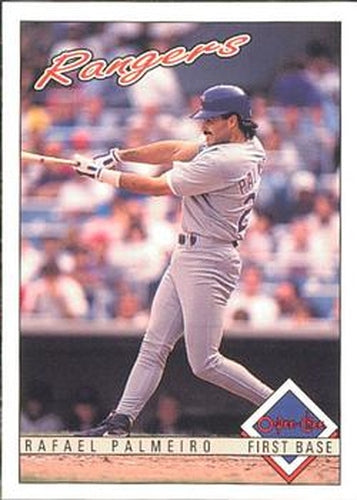 #171 Rafael Palmeiro - Texas Rangers - 1993 O-Pee-Chee Baseball