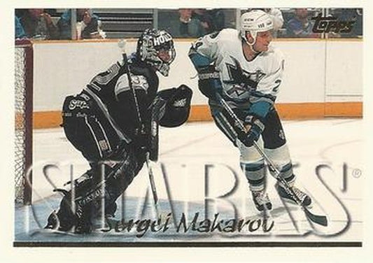 #171 Sergei Makarov - San Jose Sharks - 1995-96 Topps Hockey