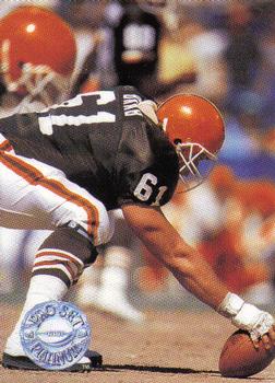 #171 Mike Baab - Cleveland Browns - 1991 Pro Set Platinum Football