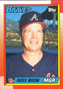 #171 Russ Nixon - Atlanta Braves - 1990 O-Pee-Chee Baseball