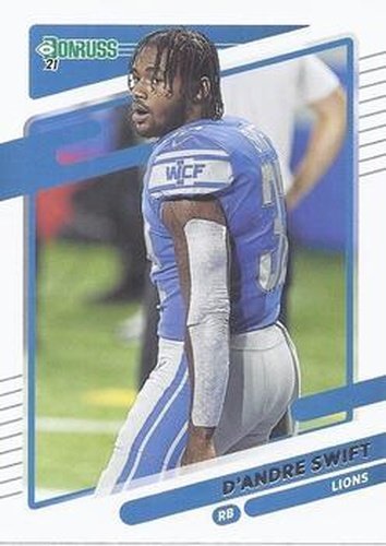 #171b D'Andre Swift - Detroit Lions - 2021 Donruss Football