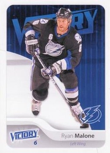 #172 Ryan Malone - Tampa Bay Lightning - 2011-12 Upper Deck Victory Hockey