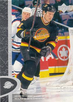 #172 Jyrki Lumme - Vancouver Canucks - 1996-97 Upper Deck Hockey