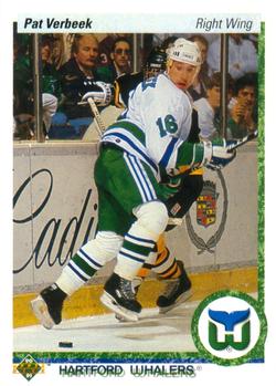 #172 Pat Verbeek - Hartford Whalers - 1990-91 Upper Deck Hockey