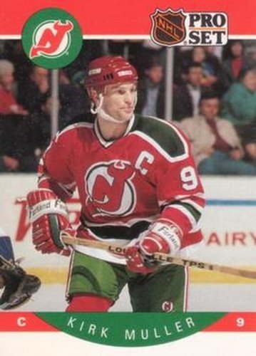 #172 Kirk Muller - New Jersey Devils - 1990-91 Pro Set Hockey