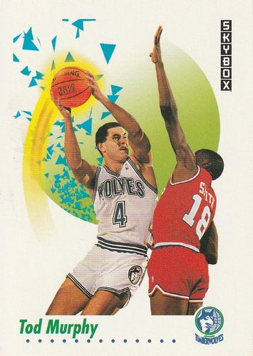 #172 Tod Murphy - Minnesota Timberwolves - 1991-92 SkyBox Basketball