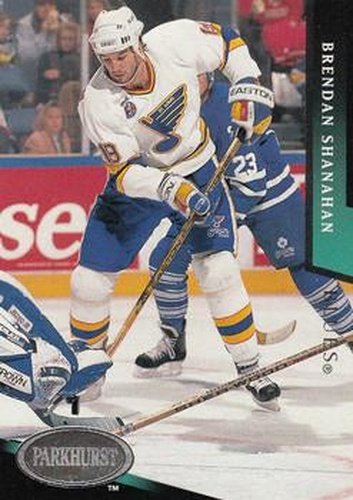 #172 Brendan Shanahan - St. Louis Blues - 1993-94 Parkhurst Hockey