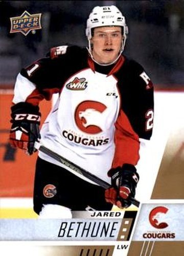 #172 Jared Bethune - Prince George Cougars - 2017-18 Upper Deck CHL Hockey