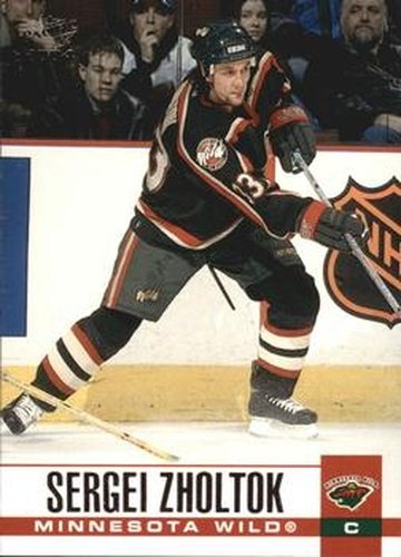 #172 Sergei Zholtok - Minnesota Wild - 2003-04 Pacific Hockey