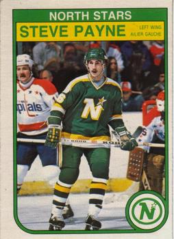 #172 Steve Payne - Minnesota North Stars - 1982-83 O-Pee-Chee Hockey