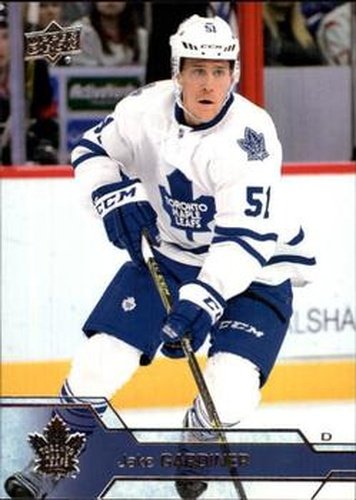 #172 Jake Gardiner - Toronto Maple Leafs - 2016-17 Upper Deck Hockey