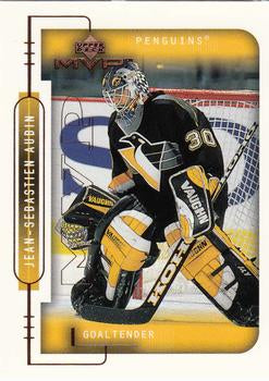 #172 Jean-Sebastien Aubin - Pittsburgh Penguins - 1999-00 Upper Deck MVP Hockey