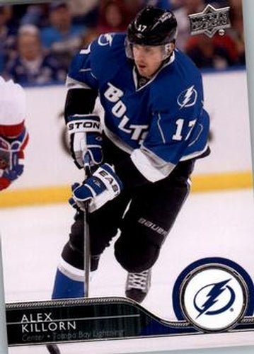 #172 Alex Killorn - Tampa Bay Lightning - 2014-15 Upper Deck Hockey