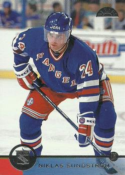 #172 Niklas Sundstrom - New York Rangers - 1996-97 Leaf Hockey