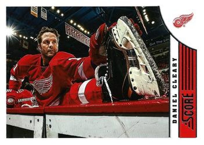 #172 Daniel Cleary - Detroit Red Wings - 2013-14 Score Hockey