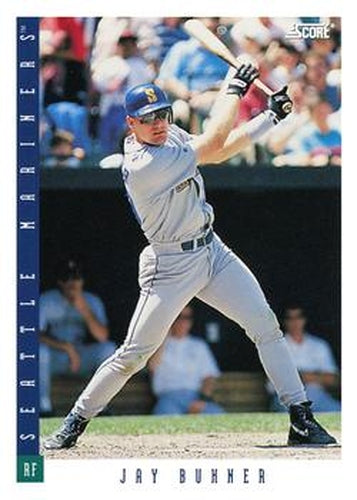 #172 Jay Buhner - Seattle Mariners - 1993 Score Baseball