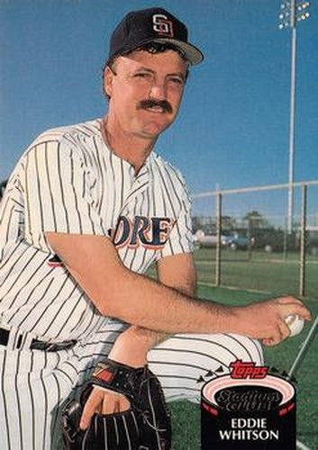 #172 Eddie Whitson - San Diego Padres - 1992 Stadium Club Baseball