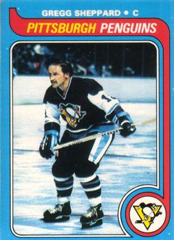 #172 Gregg Sheppard - Pittsburgh Penguins - 1979-80 O-Pee-Chee Hockey