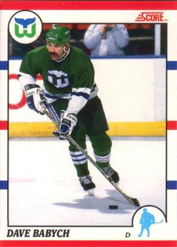 #172 Dave Babych - Hartford Whalers - 1990-91 Score Canadian Hockey