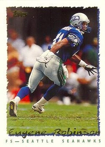 #172 Eugene Robinson - Seattle Seahawks - 1995 Topps Football