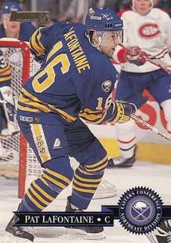 #172 Pat LaFontaine - Buffalo Sabres - 1995-96 Donruss Hockey