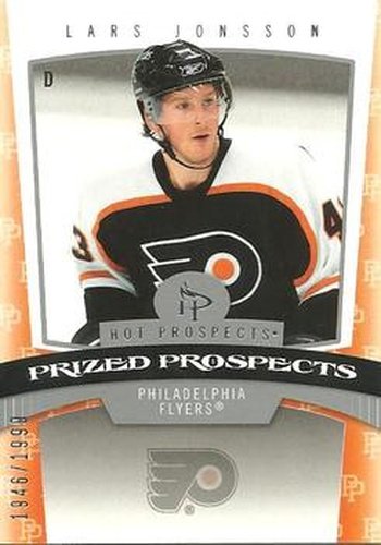 #172 Lars Jonsson - Philadelphia Flyers - 2006-07 Fleer Hot Prospects Hockey
