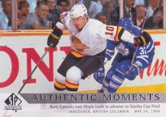 #172 Pavel Bure - Vancouver Canucks - 2012-13 SP Authentic Hockey