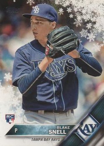 #HMW172 Blake Snell - Tampa Bay Rays - 2016 Topps Holiday Baseball