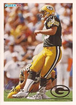 #172 Chris Jacke - Green Bay Packers - 1994 Fleer Football