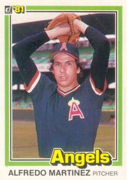 #172 Alfredo Martinez - California Angels - 1981 Donruss Baseball