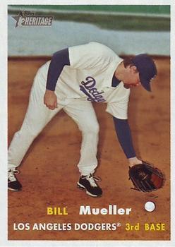 #172 Bill Mueller - Los Angeles Dodgers - 2006 Topps Heritage Baseball