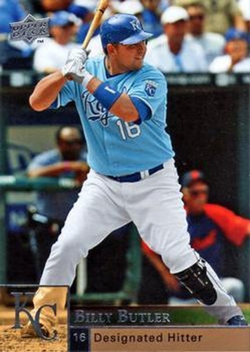 #172 Billy Butler - Kansas City Royals - 2009 Upper Deck Baseball