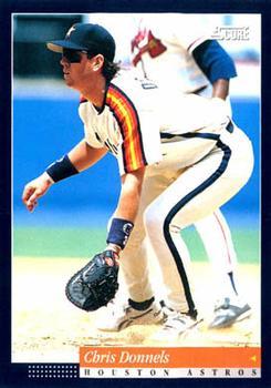 #172 Chris Donnels - Houston Astros -1994 Score Baseball