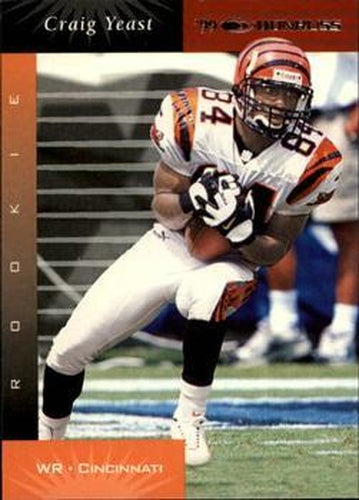 #172 Craig Yeast - Cincinnati Bengals - 1999 Donruss Football