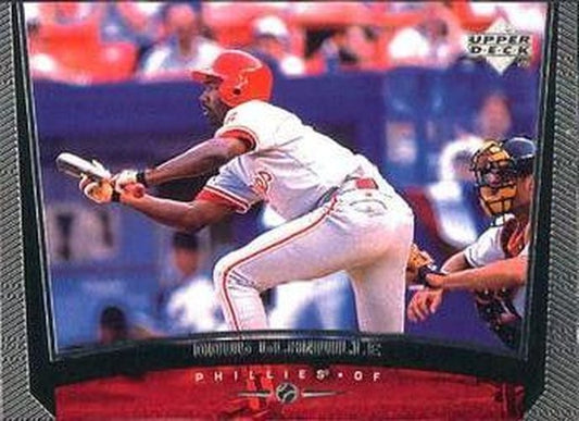 #172 Doug Glanville - Philadelphia Phillies - 1999 Upper Deck Baseball