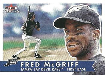 #172 Fred McGriff - Tampa Bay Devil Rays - 2001 Fleer Tradition Baseball