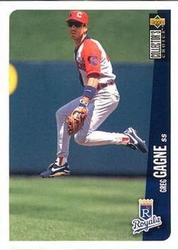 #172 Greg Gagne - Kansas City Royals - 1996 Collector's Choice Baseball
