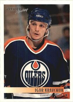 #172 Igor Kravchuk - Edmonton Oilers - 1994-95 Topps Premier Hockey