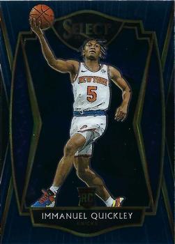 #172 Immanuel Quickley - New York Knicks - 2020-21 Panini Select Basketball