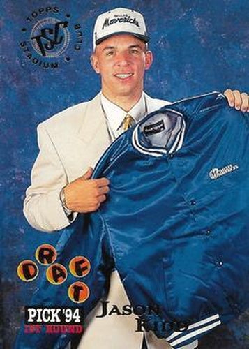 #172 Jason Kidd - Dallas Mavericks - 1994-95 Stadium Club Basketball