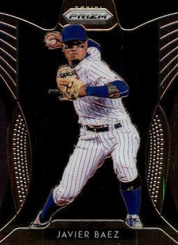 #172 Javier Baez - Chicago Cubs - 2019 Panini Prizm Baseball